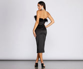 Robin Formal Satin Midi Dresses